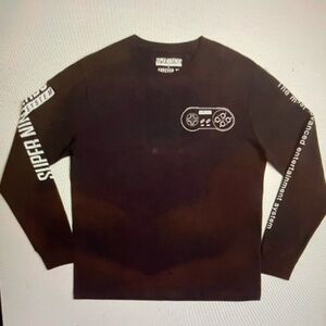 Unisex Super Nintendo x Forever 21 Blk T-Shirt Size XL